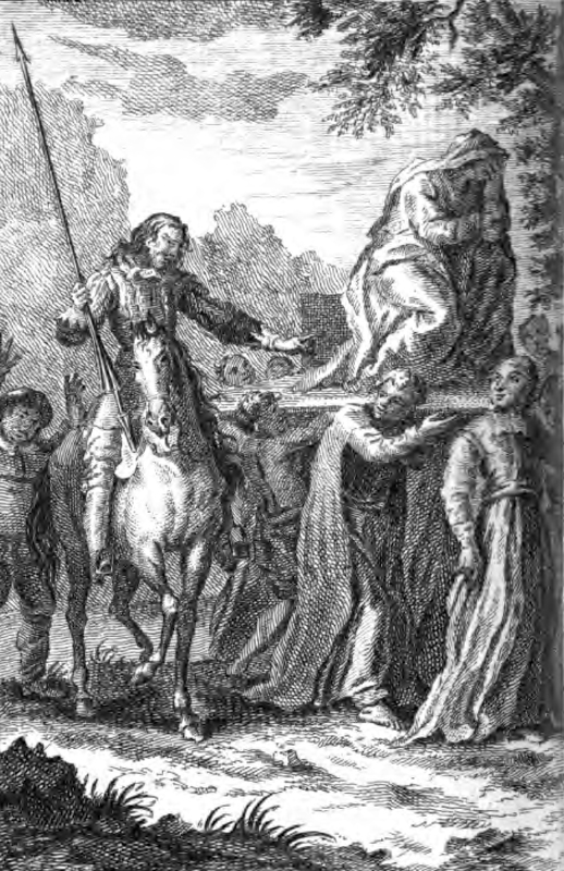 [Don Quixote Encounters a Procession of Disciplants]