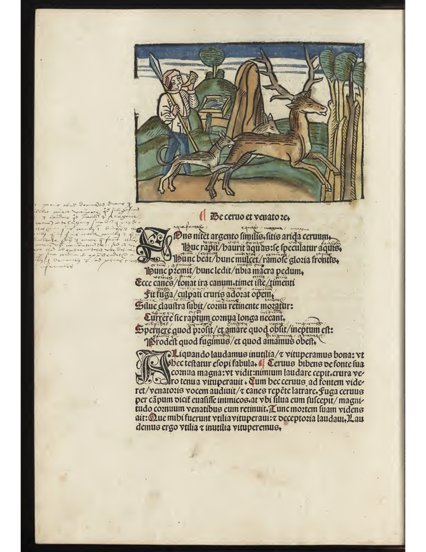 Le cervus et venator