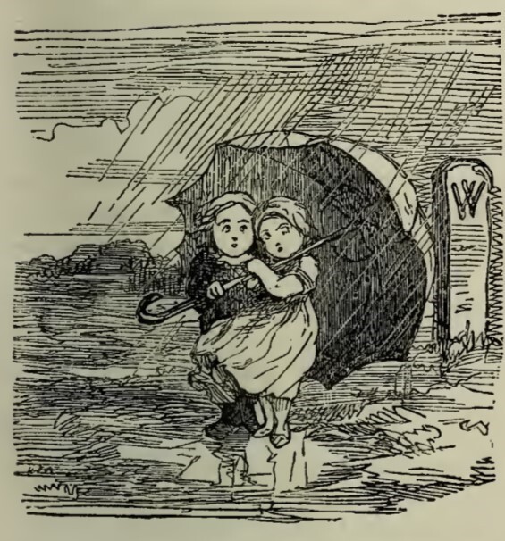 [Vanity Fair Chapter XXXVIII Inhabited Initial]