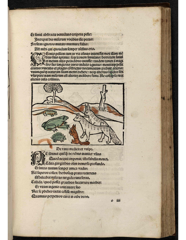 Be rana medica:et vulpe