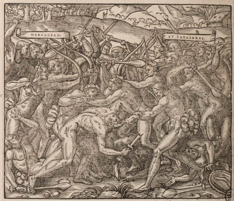 Combat des Sauuages.