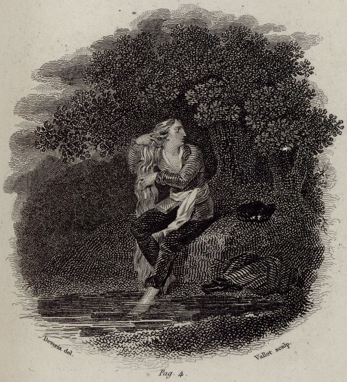 [The priest, the barber, and Cardenio encounter Dorotea]