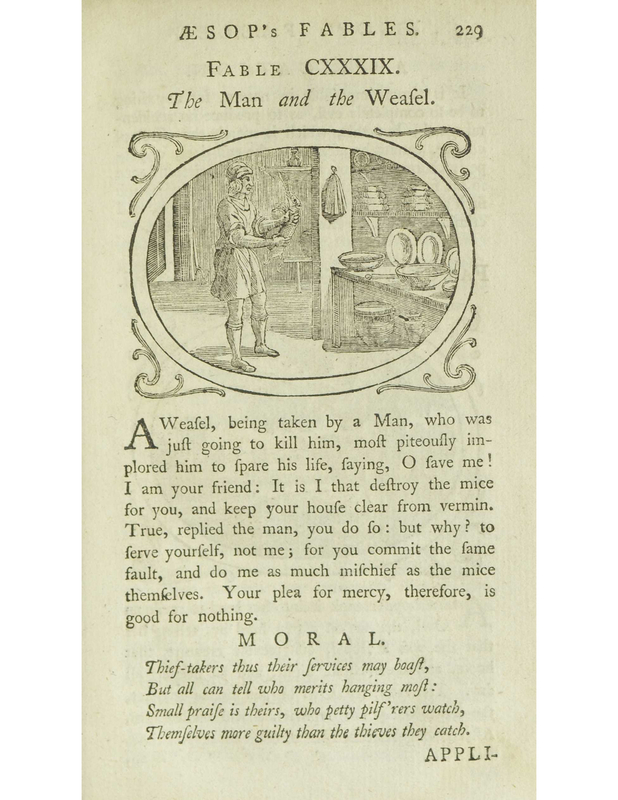 The Man and the Weasal
