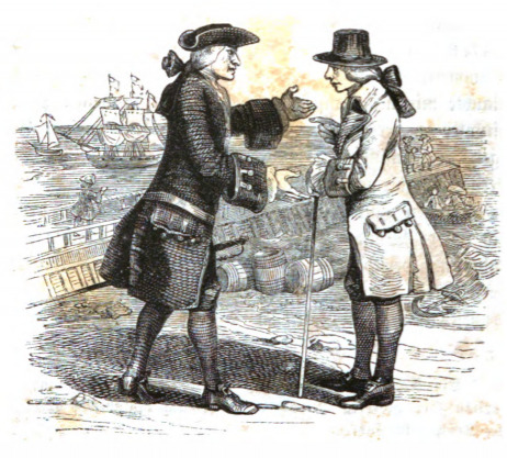 [Gulliver in conversation with Captain William Prichard]