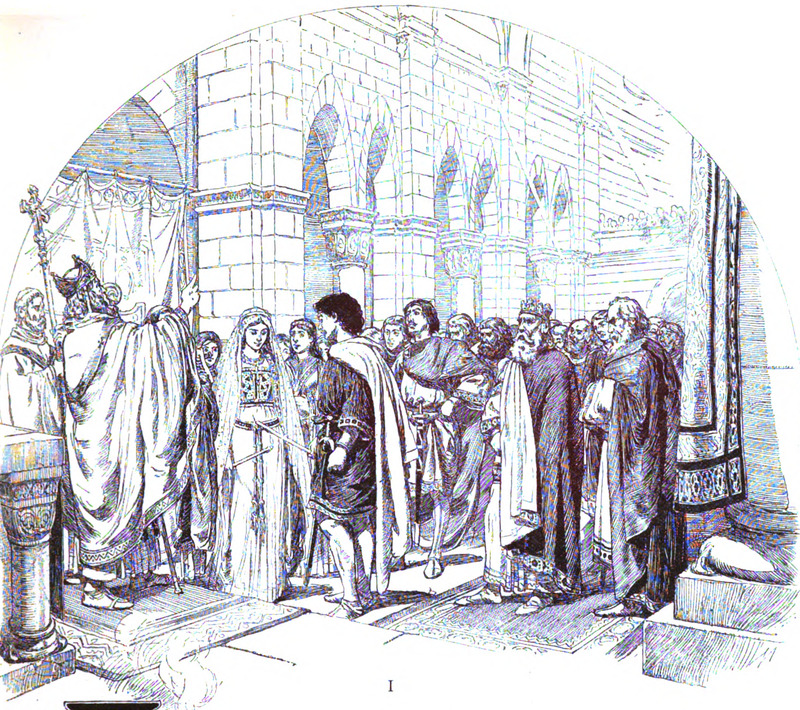 [Jimena and El Cid's wedding]