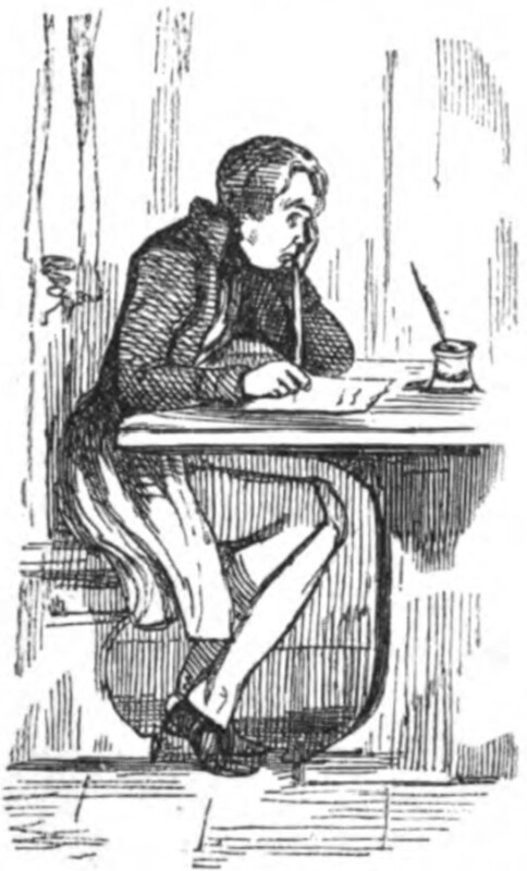 [Ensign Stubble Writing a Letter]