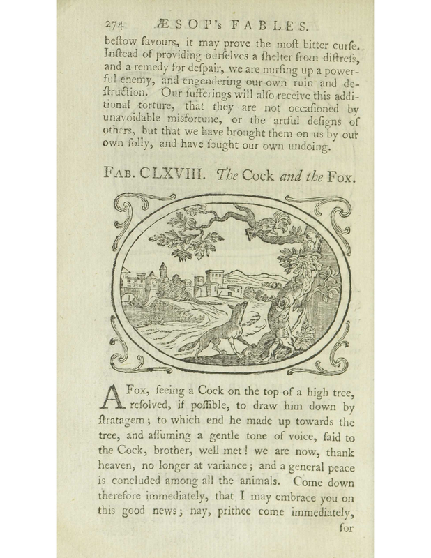 The Cock and the Fox