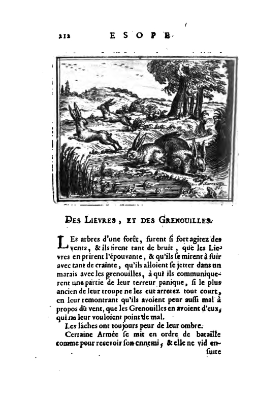 vol 1. Des Lievres, et des Grenouilles