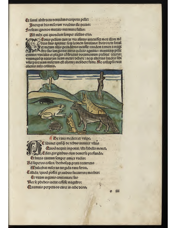 Be Rana Medica et Vulpe