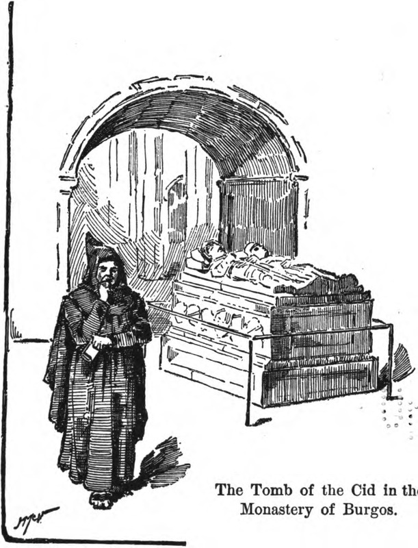The Tomb of the Cid in the Monastery of Burgos