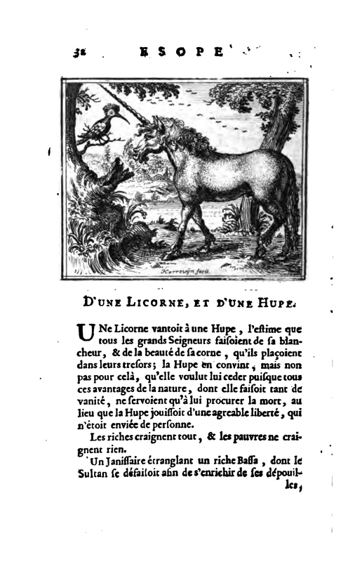 vol. 2 D'une Licorne, et d'une Hupe