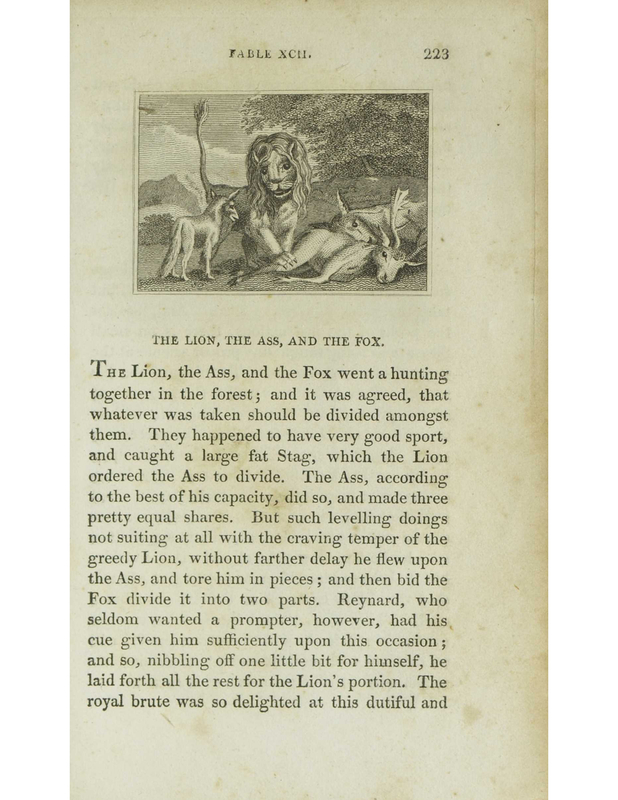 The Lion, the Ass, and the Fox