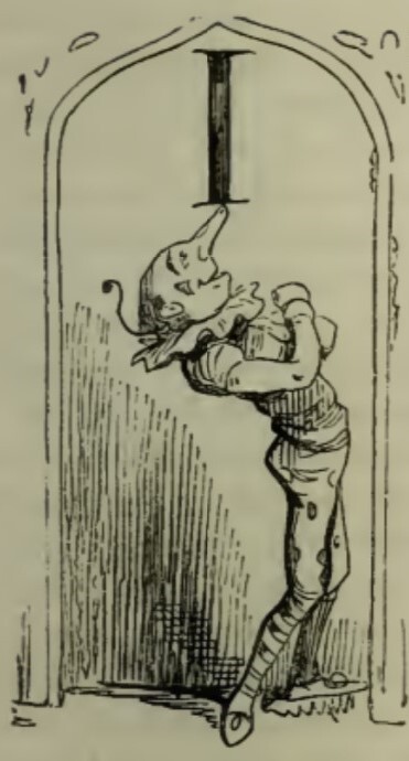 [Vanity Fair Chapter XXXVII Inhabited Initial]