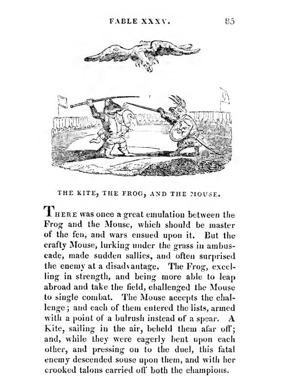 The Kite, the Frog, and the Mouse