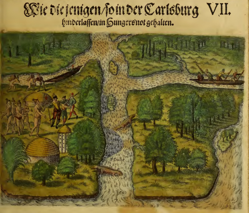 Wie die jenigen, so in der Carlsburg hinderlassen, in Hungersnot gehalten. VII.