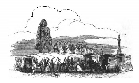 [Gulliver's arrival on Blefuscu]