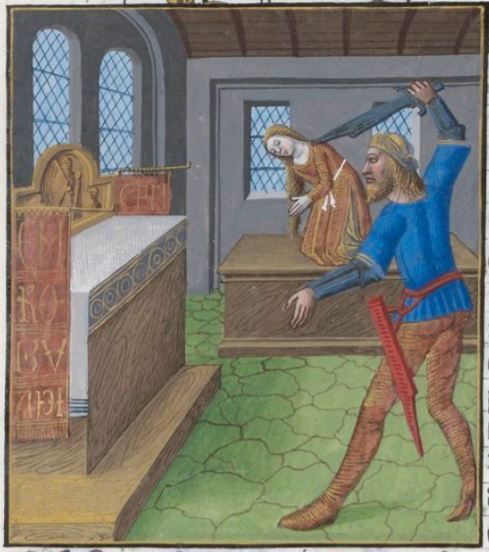 [Polyxena Being Executed by Neoptolemus]