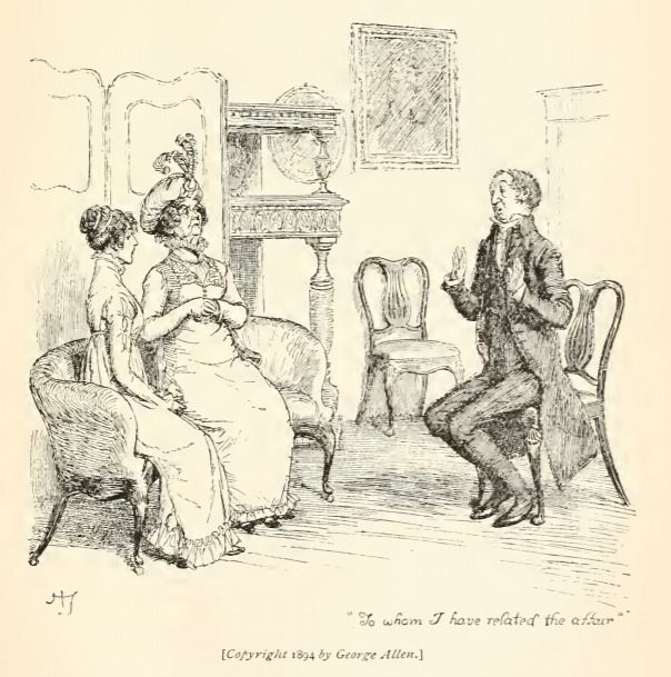 To whom I have related the affair