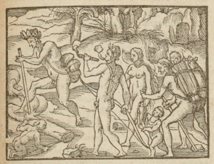 [Method of starting a fire of the Indigenous Brazilians]