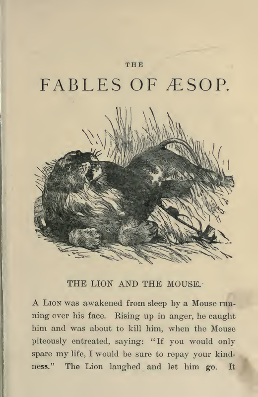 The Lion and the Mouse
