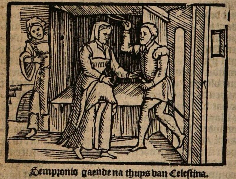 [Act III] Sempronio gaende na thuys van Celistina.