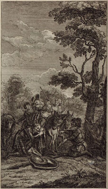 [Don Quixote meets the enchanted Dulcinea]