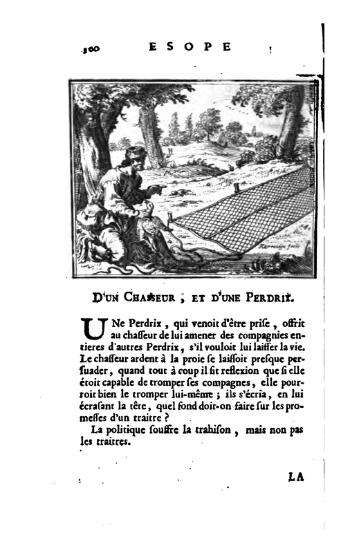 D'un Chasseur , et d'un Perdrix