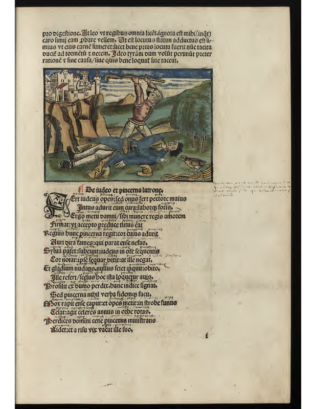 Le iudeo et princerna latrone