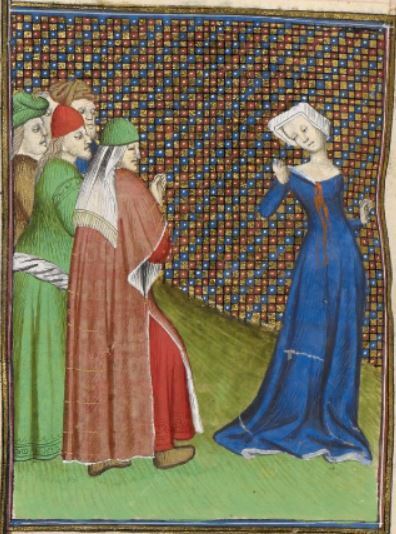 Cy sensuit histoire de lucrete femme de collatin