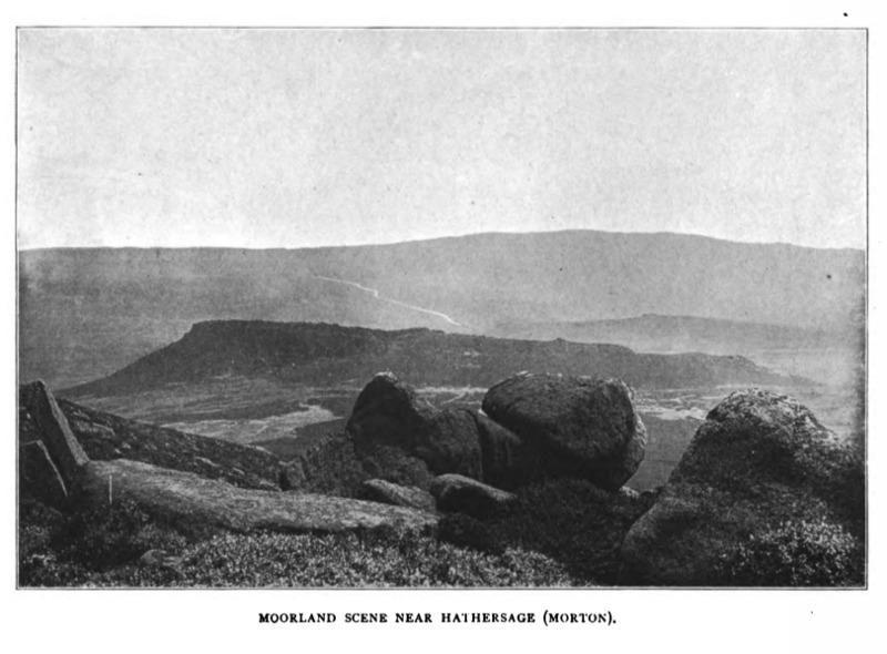 Moorland scene near Hathersage (Morton)