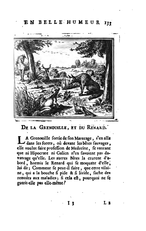 De La Grenouille, Et Du Renard
