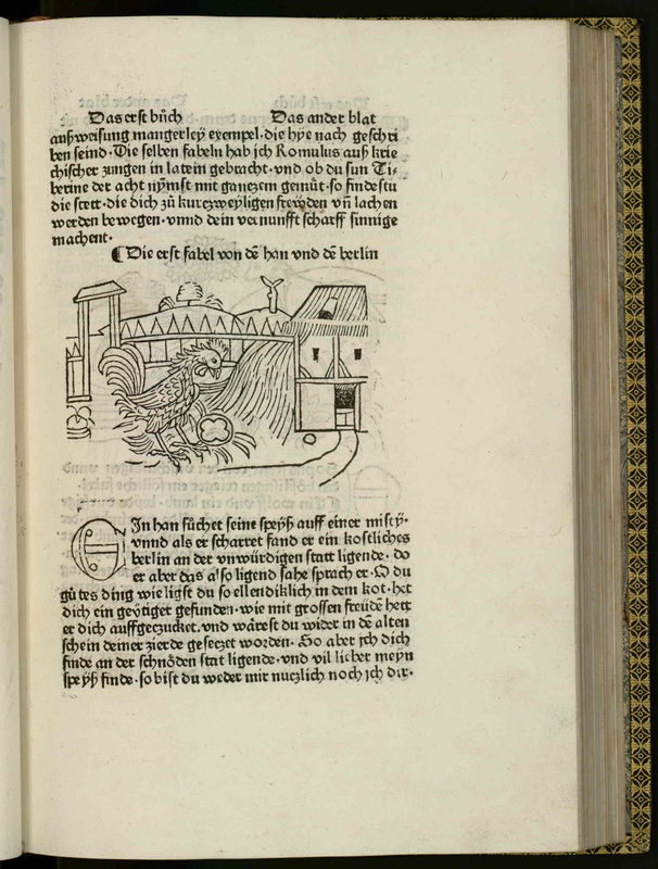 [Rooster and a Quatrefoil Token]