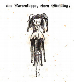 ein Rarrensappe, einen Gunstling