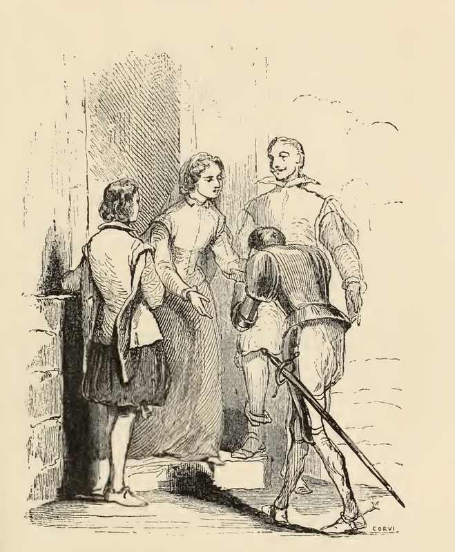 [Don Quixote Introduces Himself to Donna Cristina]