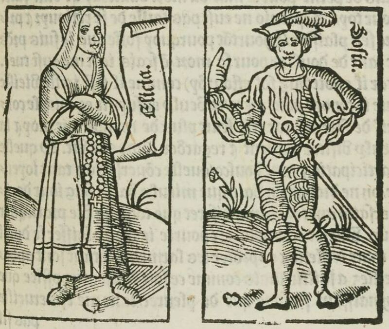 [Act XVII – Elicia and Sosia]