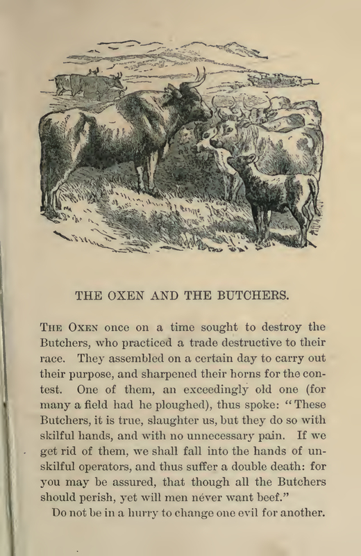 The Oxen and the Butchers
