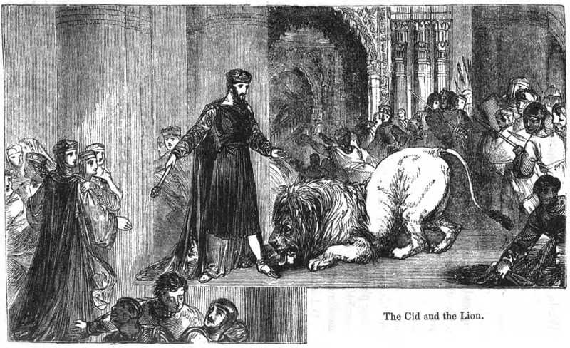 The Cid and the Lion.