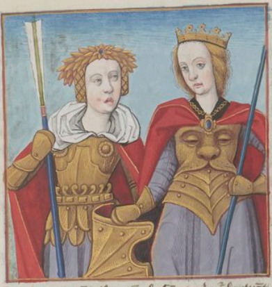 Orthia et anthione roynes des amazones