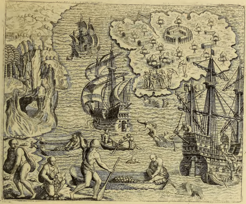 Die Perzlin Insel von wegen der menge der Perzlin so darinn gefunden, also genennt.