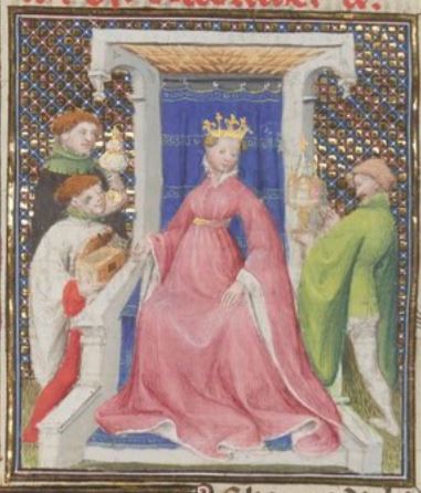 Cy apres sensuit de jehanne de jerusalem et de sycile royne