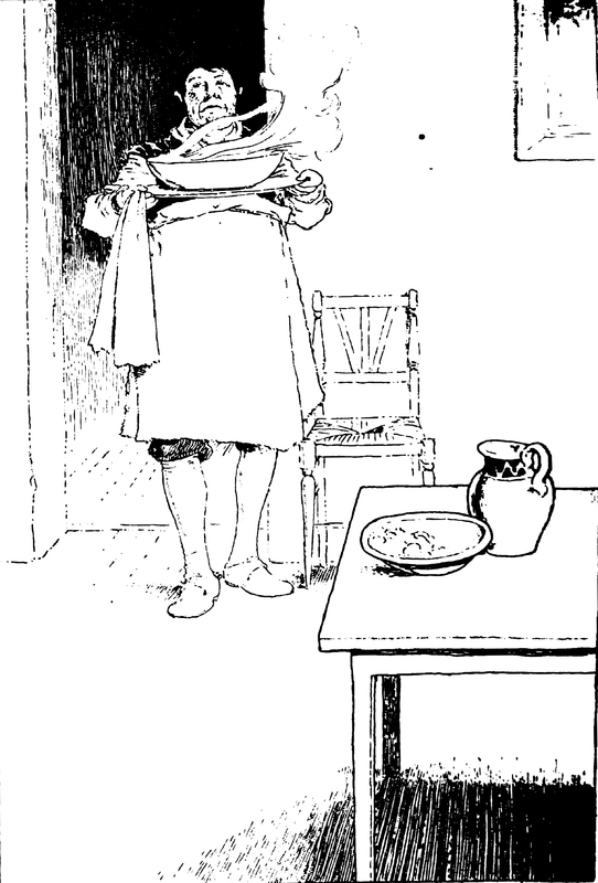 THE HOST BROUGHT THE FLESH POT JUST AS IT WAS