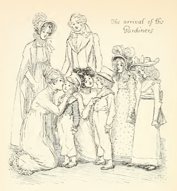 The arrival of the Gardiners