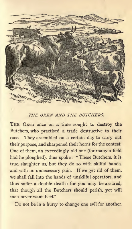 The Oxen and the Butchers