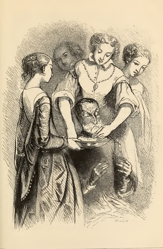 [Of How Don Quixote's Beard Was Lathered By Four Damsels]