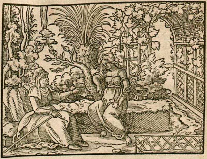 Vertumnus zu einem alten Weib