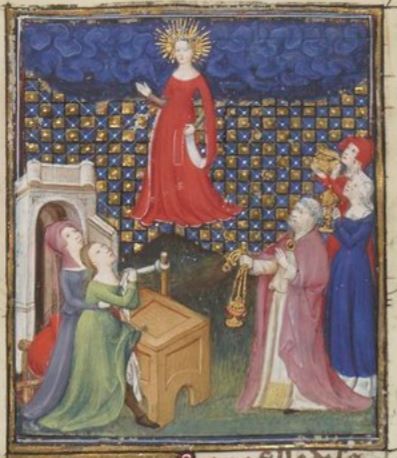 Cy sensuit hystoire de la tres noble iuno, fille de Saturne et de opis deesse tres ancienne des royaumes