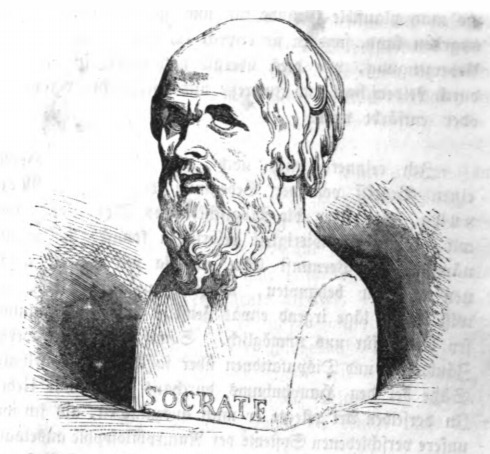 [a Bust of Socrates]