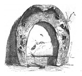 [a horseshoe]