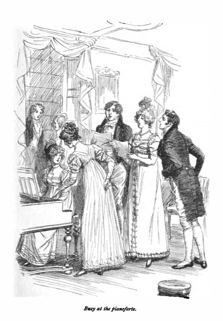 Busy at the pianoforte