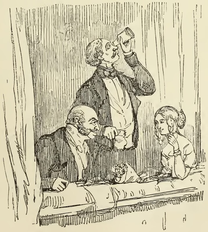 [General Tufto and the Crawleys at the Opera]